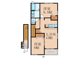 パピロンの物件間取画像